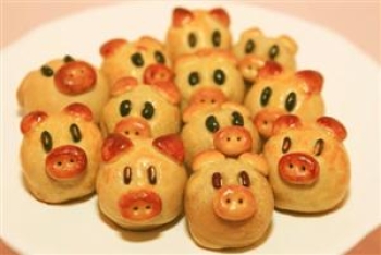 Phát sốt vì bánh trung thu hình động vật độc đáo