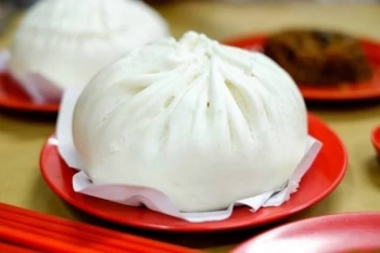 Bánh Bao Nhồi & Cán Tay - Vỏ mịn, xốp - Mang bột mì từ Việt Nam sang Đức thử nghiệm
